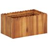 vidaXL Odlingsl&aring;da upph&ouml;jd 50x30x25 cm massivt akaciatr&auml;