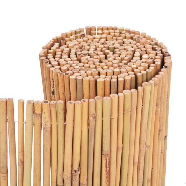 vidaXL Staket bambu 500x50 cm
