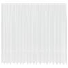 vidaXL Spetsgardin med gardiner Blommor Vit 280 x 500 cm Polyester