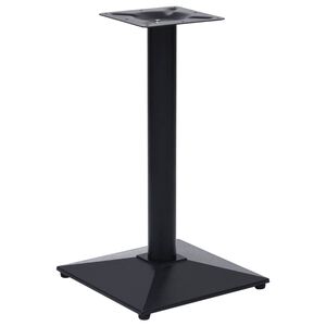vidaXL Bistro bordsben svart 41x41x72 cm gjutj&auml;rn