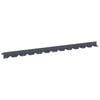vidaXL Kant f&ouml;r gr&auml;smatta 10 pcs 102 x 4 x 4 cm St&aring;l Antracit