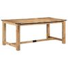 vidaXL Matbord 180x90x75 cm massivt mangotr&auml;