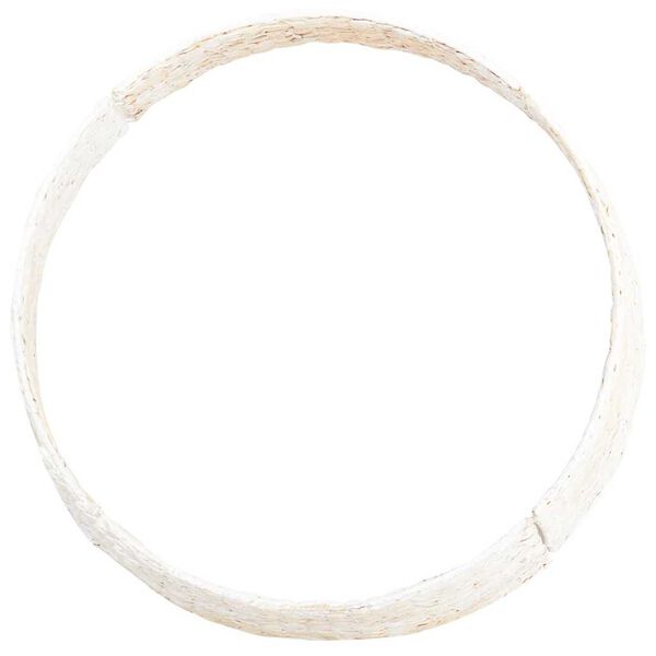 vidaXL Jultr&auml;dskrage Vit 75 x 75 x 25 cm Vattenhyacint