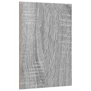 vidaXL Dekorpaneler 12 st Gr&aring; Sonoma 21 x 30 x 0,27 cm Konstruerat tr&auml;