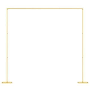 vidaXL Br&ouml;llopsb&aring;ge Guld 338 x 35 x 300 cm St&aring;l