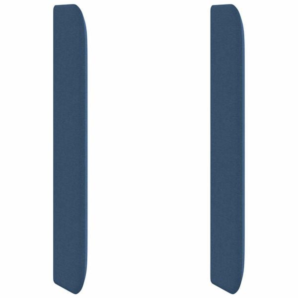 vidaXL S&auml;nggavel &Ouml;ra Bl&aring; 80 x 16 x 4 cm tyg