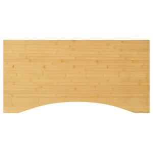 vidaXL Bordsskiva 110x55x2,5 cm bambu