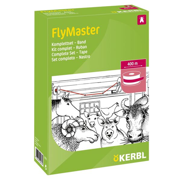 Kerbl Flugf&aring;ngare komplett set FlyMaster
