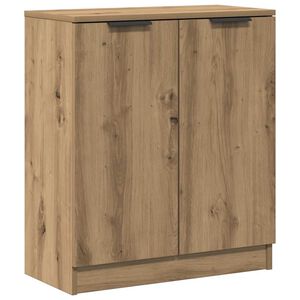 vidaXL Sk&auml;nk artisian ek 60x30x70 cm konstruerat tr&auml;