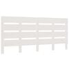 vidaXL S&auml;nggavel vit 150x3x80 cm massiv furu