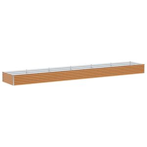 vidaXL Upph&ouml;jd odlingsl&aring;da Ljusbrun 582 x 100 x 36 cm