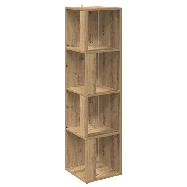 vidaXL H&ouml;rnsk&aring;p artisan ek 33x33x132 cm konstruerat tr&auml;