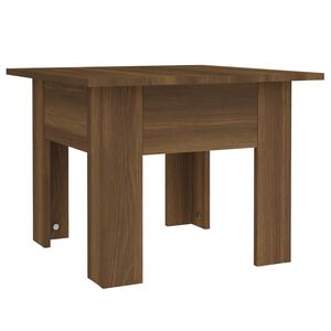 vidaXL Soffbord brun ek 55x55x42 cm konstruerat tr&auml;