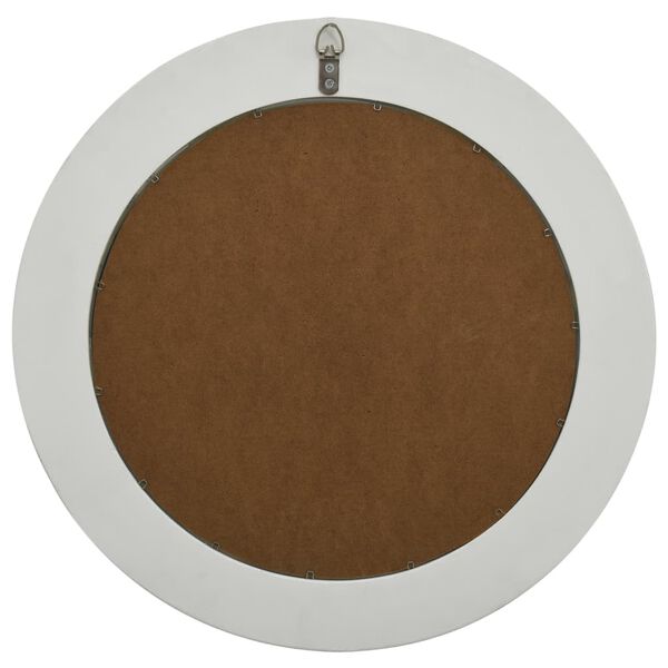 vidaXL Väggspegel barockstil 50 cm vit