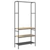 vidaXL Kl&auml;dh&auml;ngare Sonoma-ek 77 x 30 x 171 cm Konstruerat tr&auml;