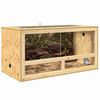 vidaXL Terrarium Brun 100 x 50 x 50 cm OSB