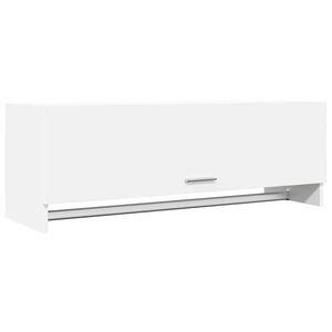 vidaXL Kl&auml;dh&auml;ngare vit 100x32,5x35 cm konstruerat tr&auml;