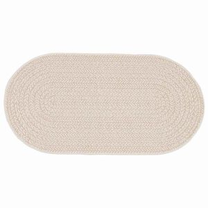 vidaXL Matta ZIZUR Gr&auml;ddvit 150 x 80 cm Polypropylen