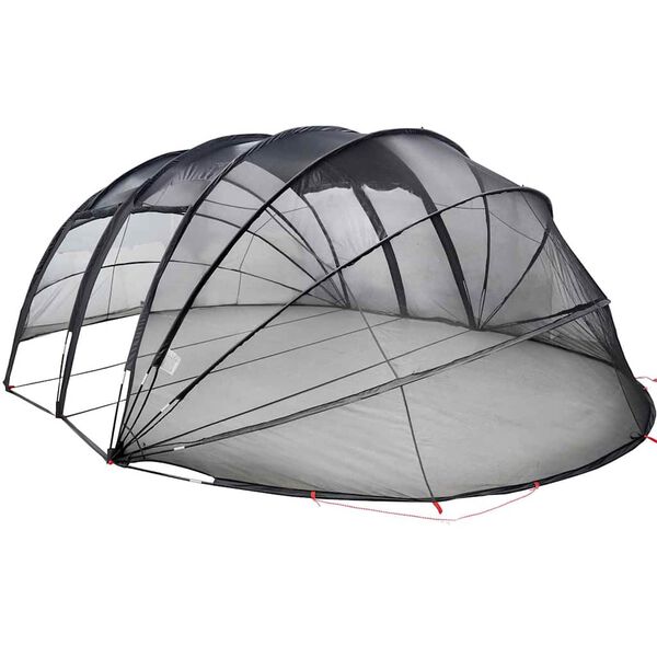 vidaXL Poolt&auml;lt Dome Transparent 640 x 432 x 205 cm