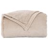 vidaXL Filtar 6 pcs Beige 220 x 240 cm Fleece