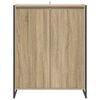 vidaXL Skosk&aring;p med lagring Sonoma 79 x 36 x 100 cm Konstruerat tr&auml;