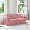 vidaXL Soffa Rosa