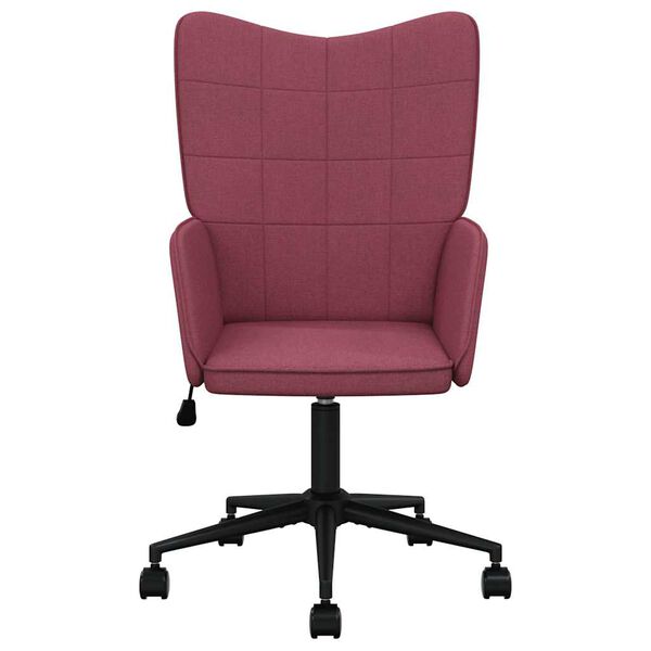 vidaXL Vilstol vinr&ouml;d tyg