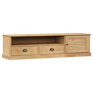 vidaXL Tv-b&auml;nk VIGO 156x40x40 cm massiv furu