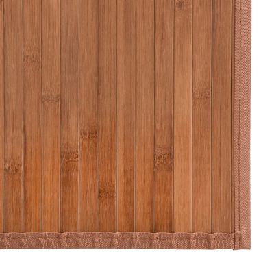vidaXL Matta rektangulär naturlig 100x200 cm bambu