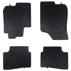 vidaXL Bilmatta 4 pcs Svart Passar till i30 LIMOUSINE 2007-2011 Gummi