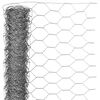 Nature St&aring;ltr&aring;dsn&auml;t hexagonalt 1x5 m 40 mm galvaniserat st&aring;l