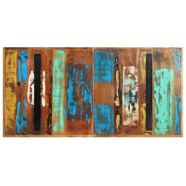 vidaXL Matbord 140x70x76 cm massivt återvunnet trä