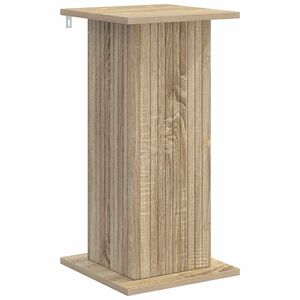vidaXL V&auml;xtst&auml;ll Sonoma-ek 30,5 x 30 x 60,5 cm Konstruerat tr&auml;