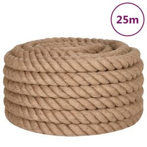 vidaXL Juterep 25 m l&aring;ngt 30 mm tjockt