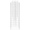 vidaXL Planteringsgabion H-formad stål 260x40x120 cm