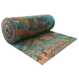 vidaXL Juterrulle 200 x 500 cm Kamouflage