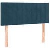 vidaXL S&auml;nggavel m&ouml;rkbl&aring; 80x5x78/88 cm sammet