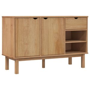 vidaXL Sk&auml;nk OTTA 114x43x73,5 cm massiv furu