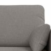 vidaXL Soffa 2 pcs Taupe 139 x 78 x 80 cm tyg