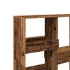 vidaXL Bokhylla/Rumsavdelare åldrat trä 100x33x115 cm
