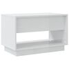 vidaXL Tv-b&auml;nk vit h&ouml;gglans 70x41x44 cm konstruerat tr&auml;