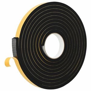 vidaXL Sj&auml;lvh&auml;ftande skumtape 20 pcs Svart 20mm x 5m CR skum