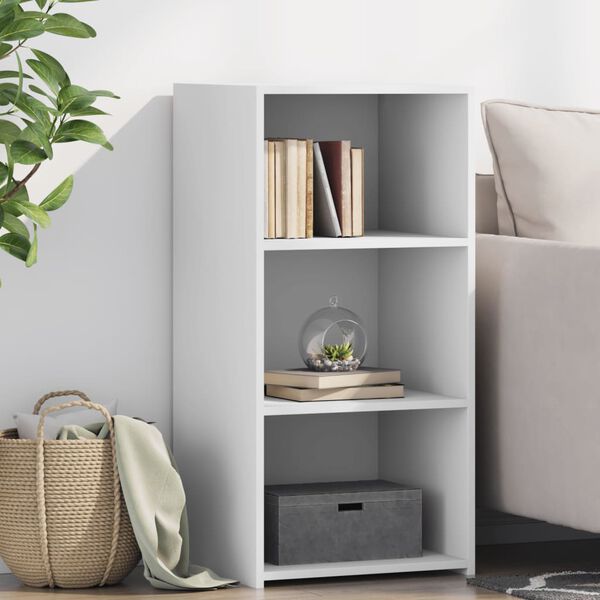 vidaXL Skänk vit 45x41x93 cm konstruerat trä