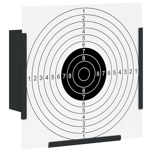 vidaXL Kulfång Svart 17 x 17 cm Stål