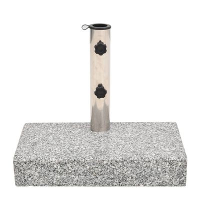 vidaXL Parasollfot granit rektangulär 25 kg