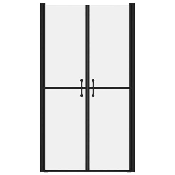 vidaXL Duschdörr frostad ESG (73-76)x190 cm
