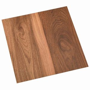vidaXL Golvplankor M&ouml;rkt tr&auml; 5,11 m&sup2; 55 st PVC