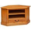 vidaXL H&ouml;rnTVSk&aring;p Naturf&auml;rg 79 x 40 x 46 cm Massivt mahognytr&auml;