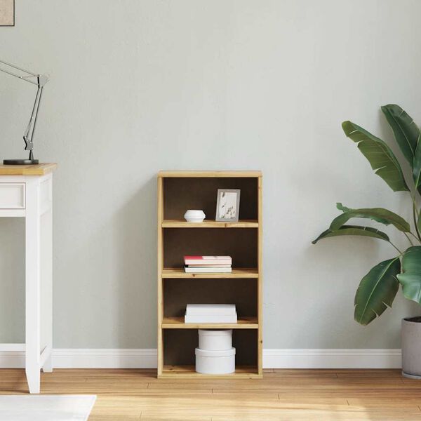 vidaXL Sidoskåp ODDA 40x24x79 cm massivt trä furu