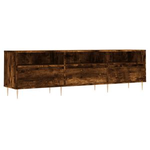 vidaXL Tv-b&auml;nk r&ouml;kf&auml;rgad ek 150x30x44,5 cm konstruerat tr&auml;